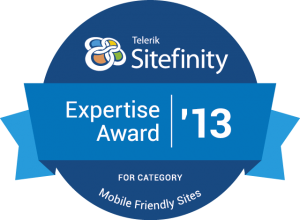 Sitefinity Mobile Expertise Award